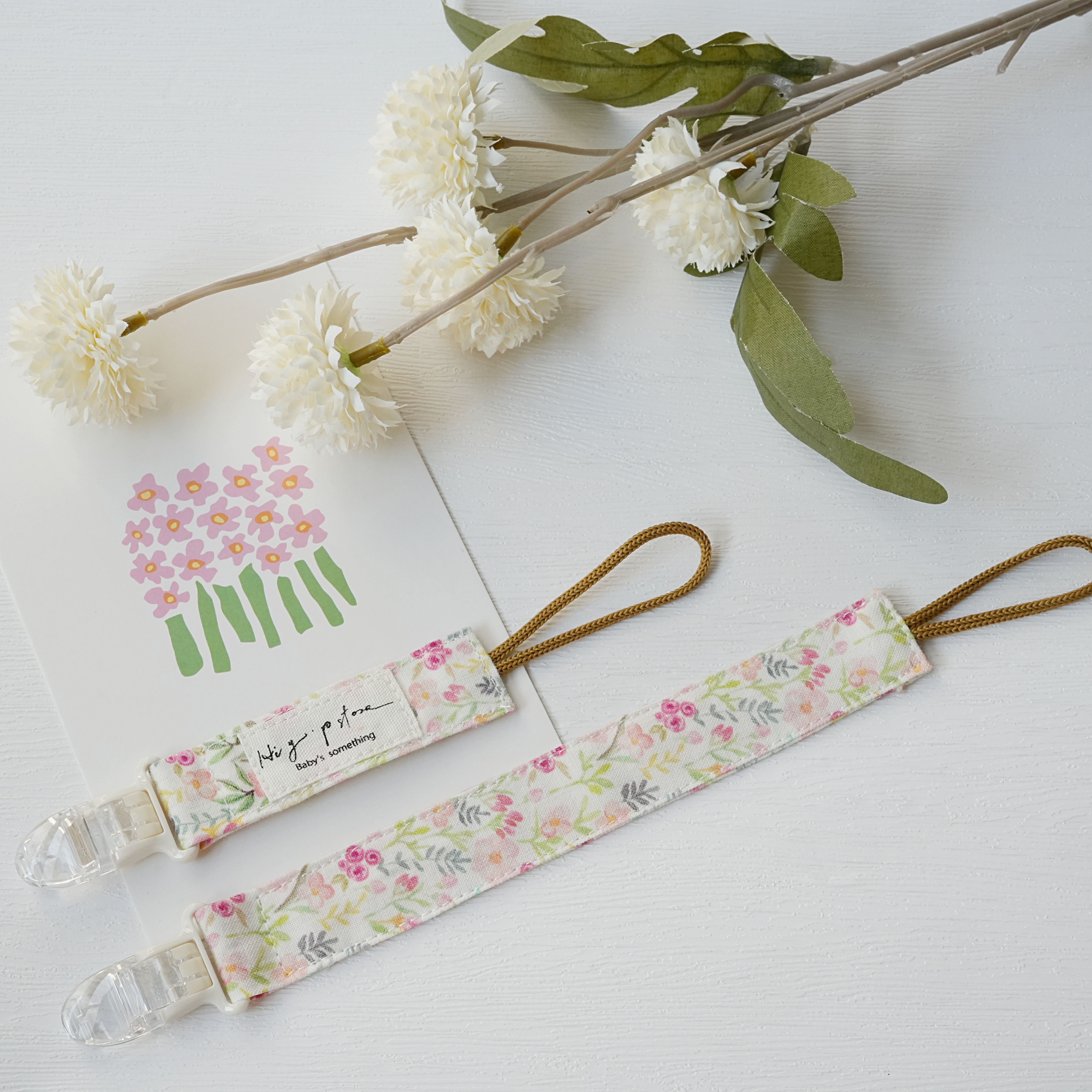 Hi Y.P store-短版鱷魚夾-粉漾夢境