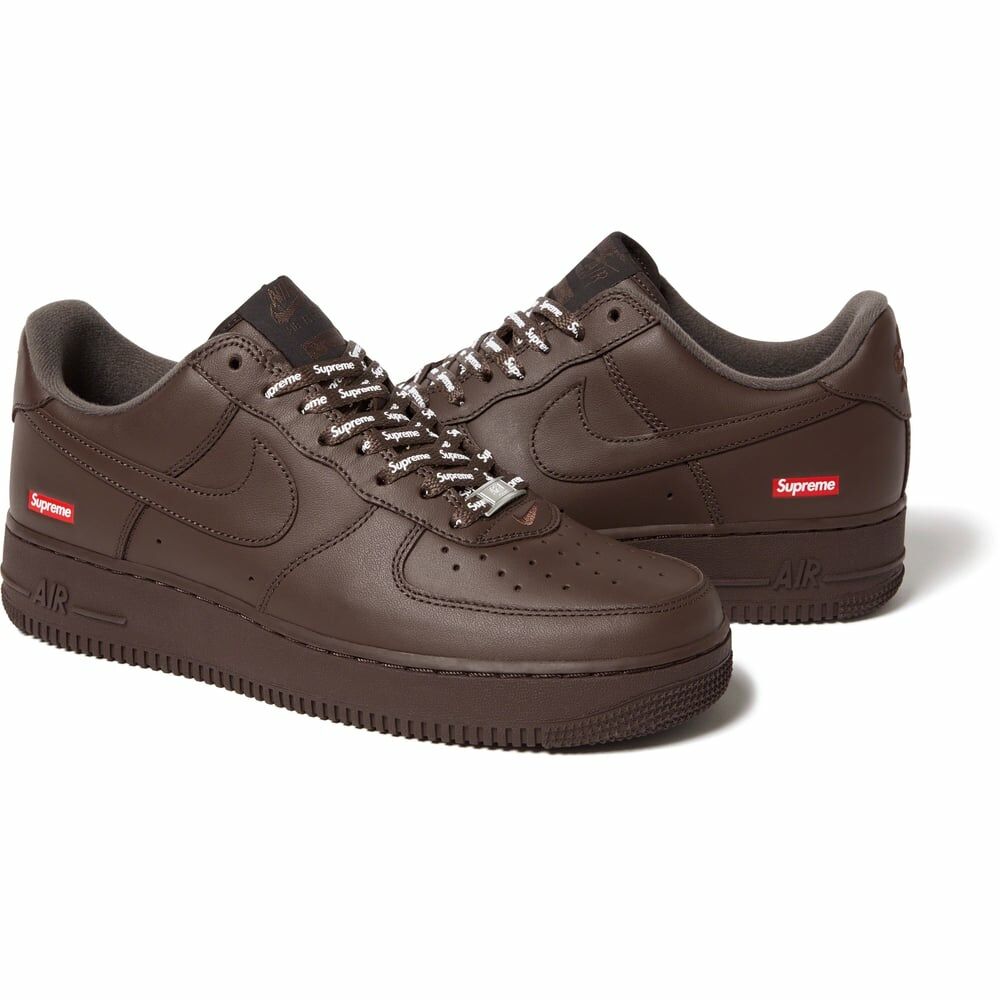 SUPREME X NIKE FW23 AIR FORCE 1 LOW BROWN