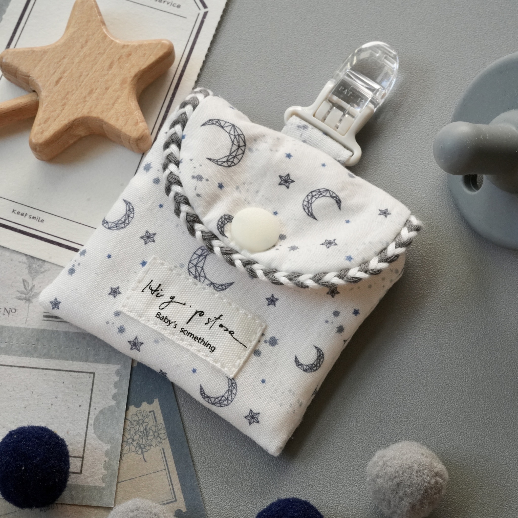 Hi Y.P store-平安符袋-幾何月光