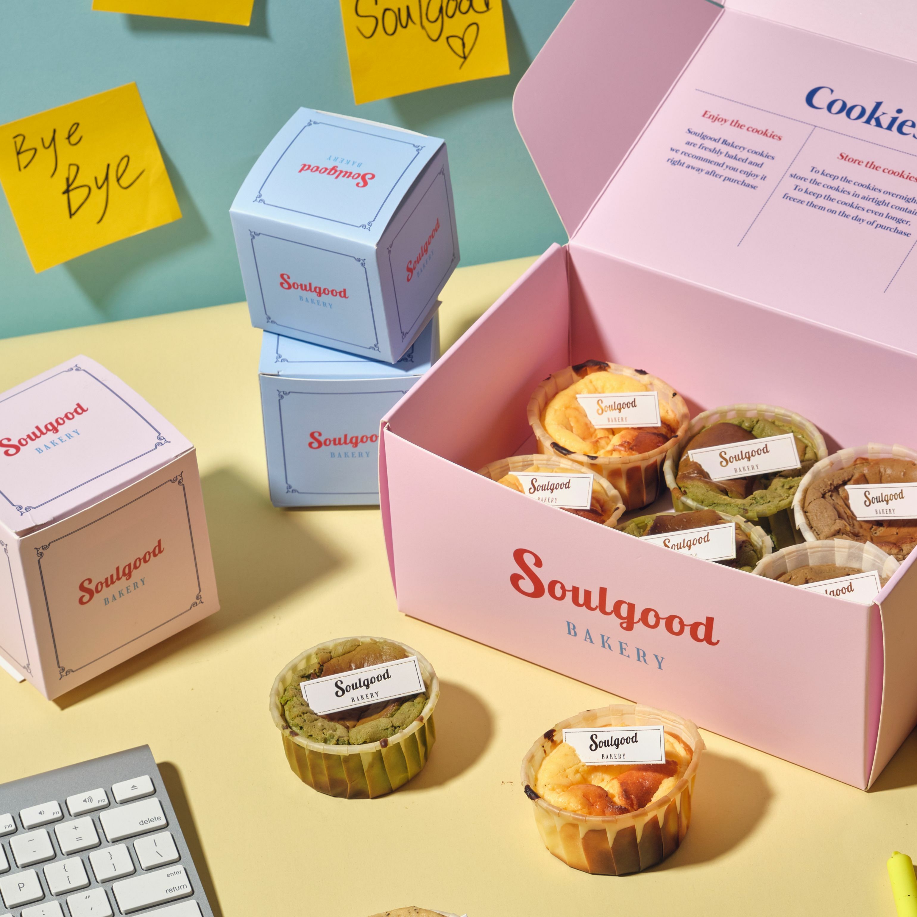 2inch Classic Petie Basque Burnt Cheesecake Set (90pcs)