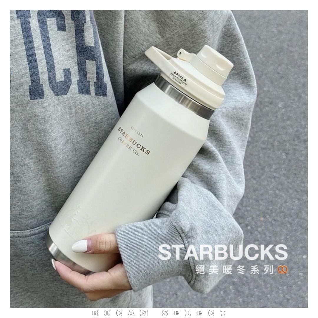STARBUCKS 星巴克 國外限定 奶油白 保溫杯 隨行杯 天鵝馬克杯