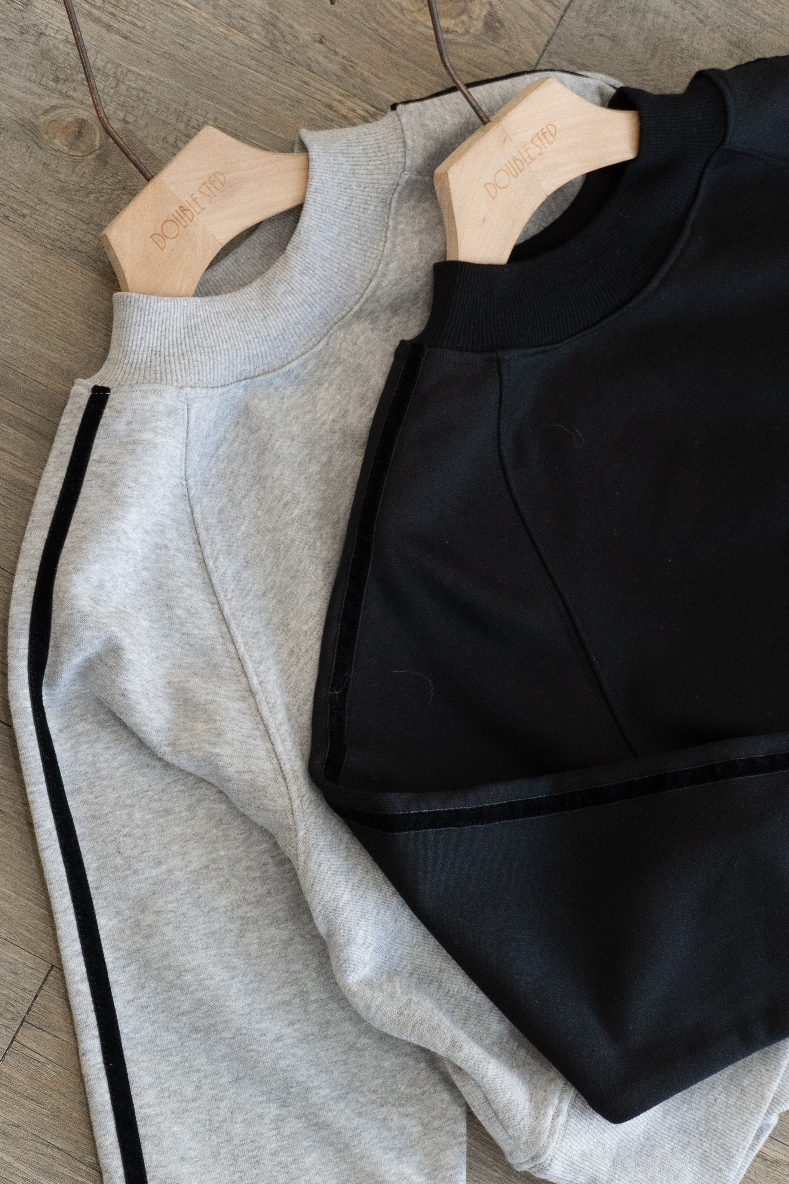 運動風短款衛衣 -9989