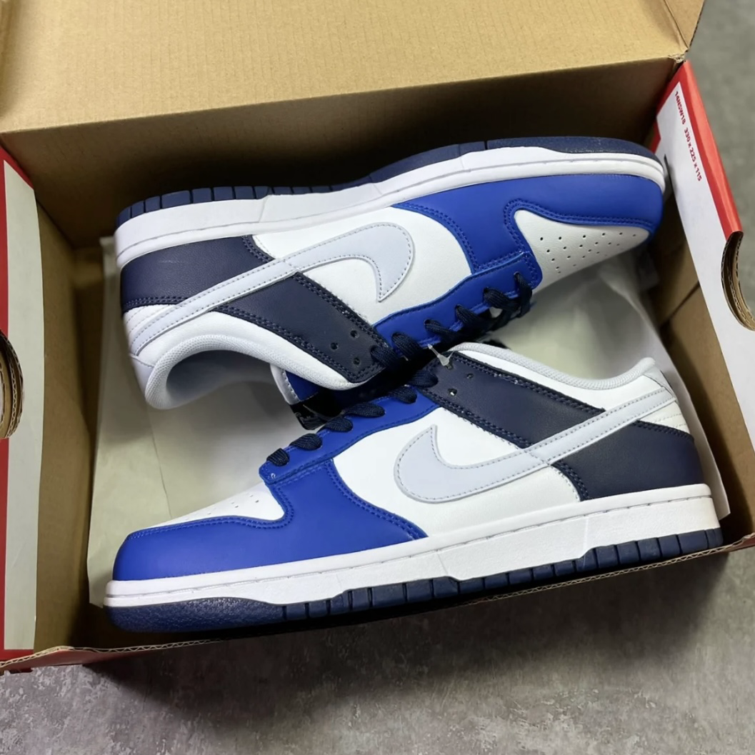 Nike Dunk Low Game Royal Navy 反轉午夜藍 白藍黑