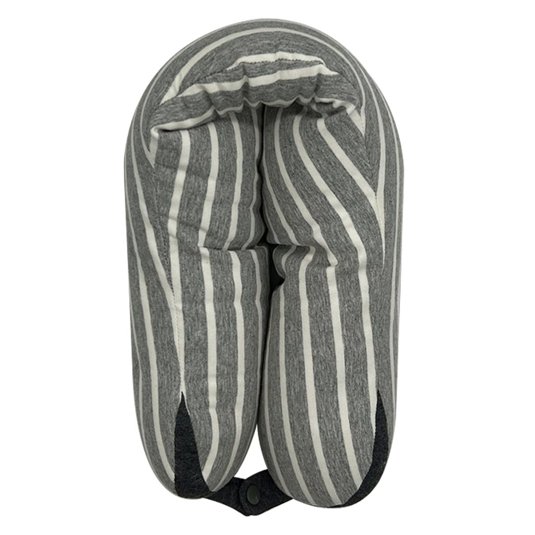 條紋針織微粒U型枕(4色)64TWO15797