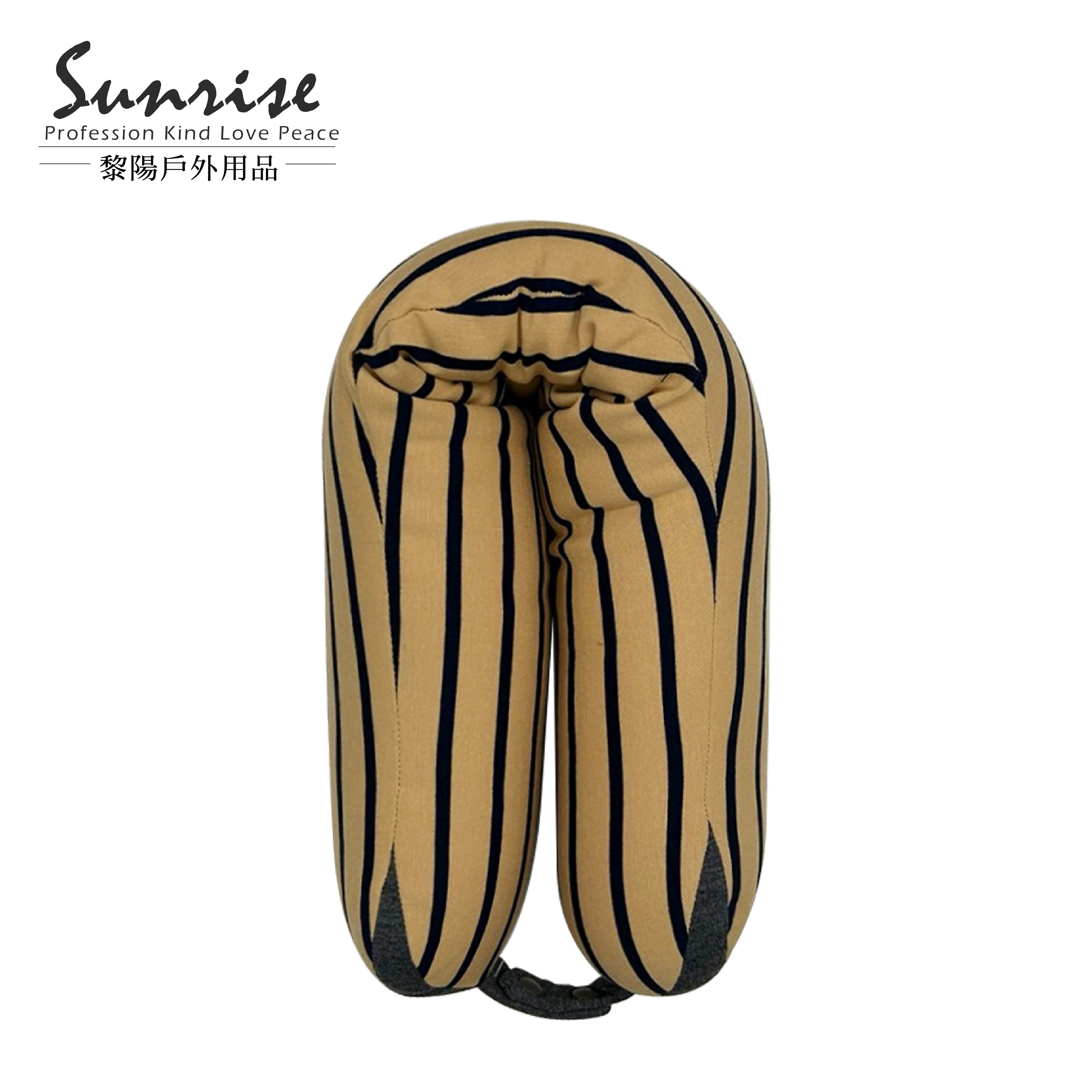 條紋針織微粒U型枕(4色)64TWO15797