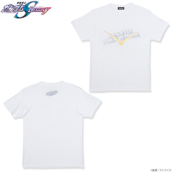 Pbandai 預訂2024/1月 機動戦士ガンダムSEED DESTINY カガリ・ユラ・アスハシリーズ Tシャツ ホワイト