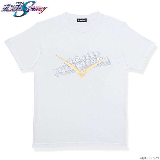 Pbandai 預訂2024/1月 機動戦士ガンダムSEED DESTINY カガリ・ユラ・アスハシリーズ Tシャツ ホワイト