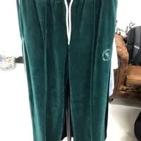 [S] WHO.A.U VELOR LINING WIDE PANTS,HUNTER, WHTMD4V32F-00-HUNTER (SWAU231)