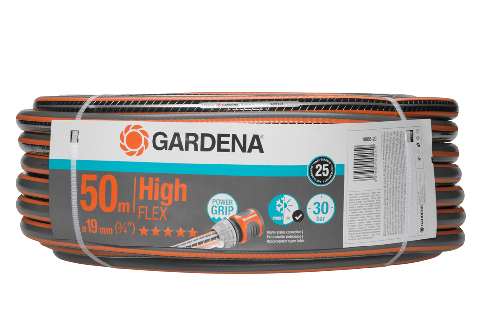 "GARDENA" 德國19mm(3/4")X50m Comfort HighFLEX 橙色花園喉-[18085]