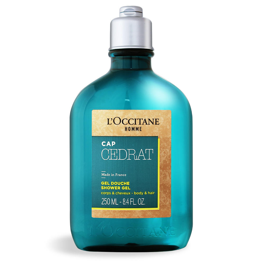L'OCCITANE 歐舒丹 冒險男士雙效沐浴膠(250ml)-國際航空版