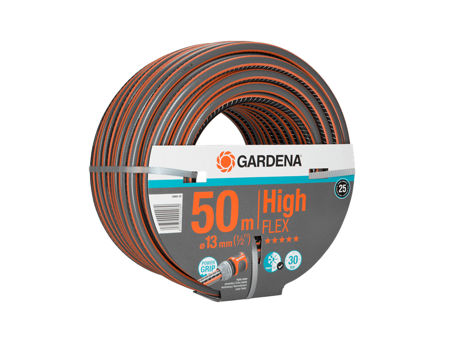 "GARDENA" 德國13mm(1/2")X50m Comfort HighFLEX 橙色花園喉-[18069]