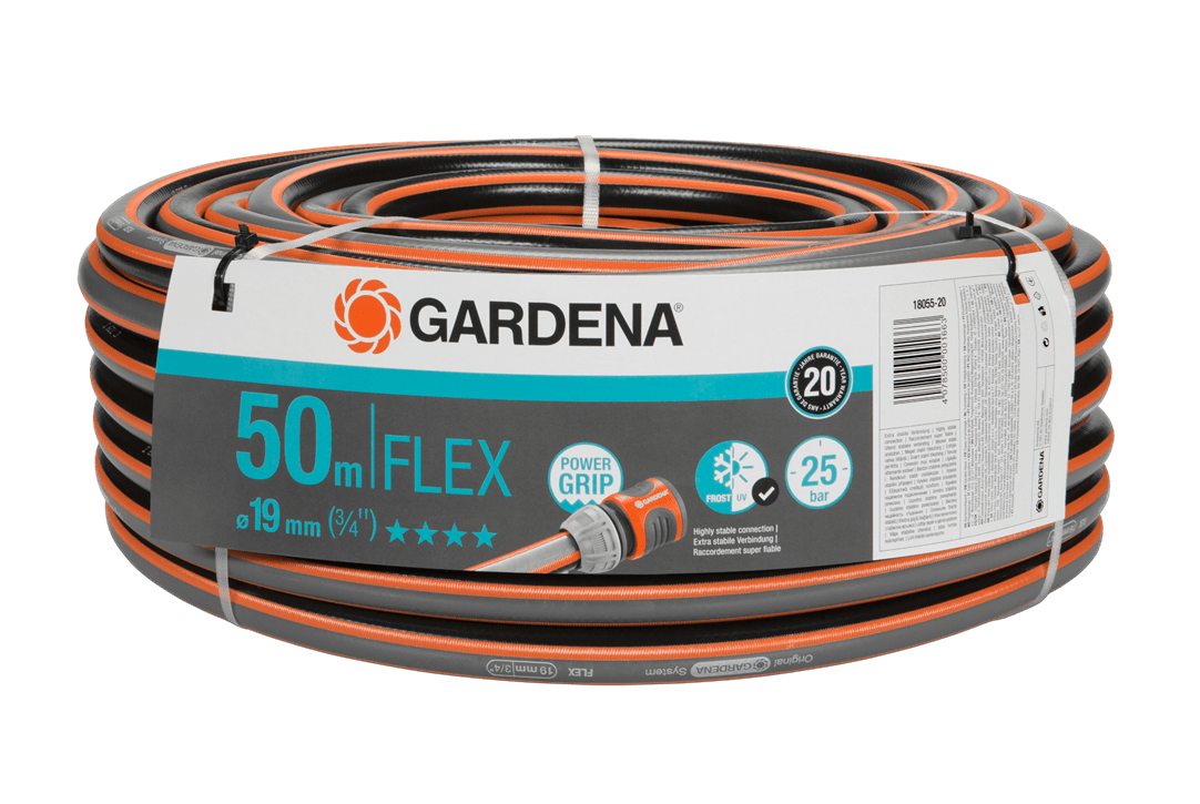 "GARDENA" 德國19mm(3/4")X50m Comfort FLEX 橙色花園喉-[18055-20]