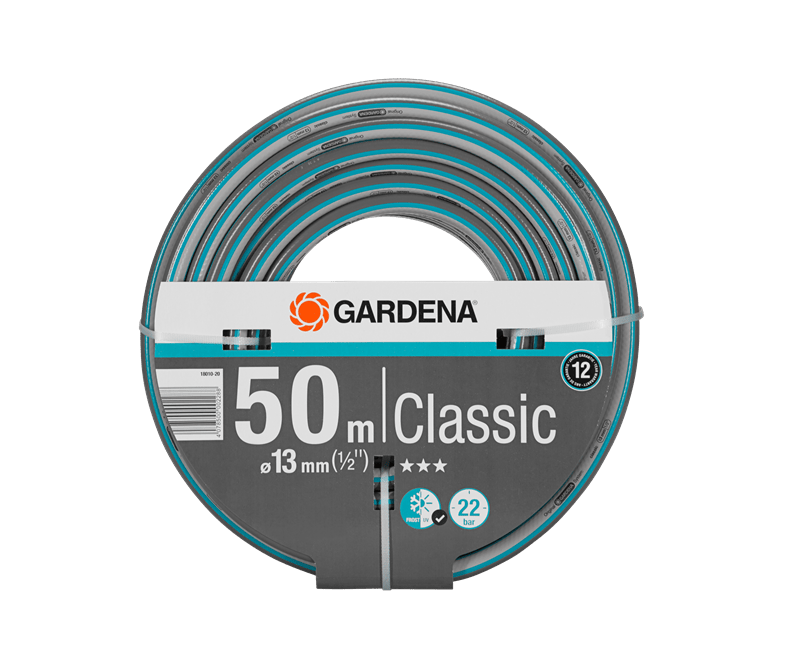 "GARDENA" 4分(13mmx50m)德國Classic藍色花園喉(22BAR)-[18010-20]