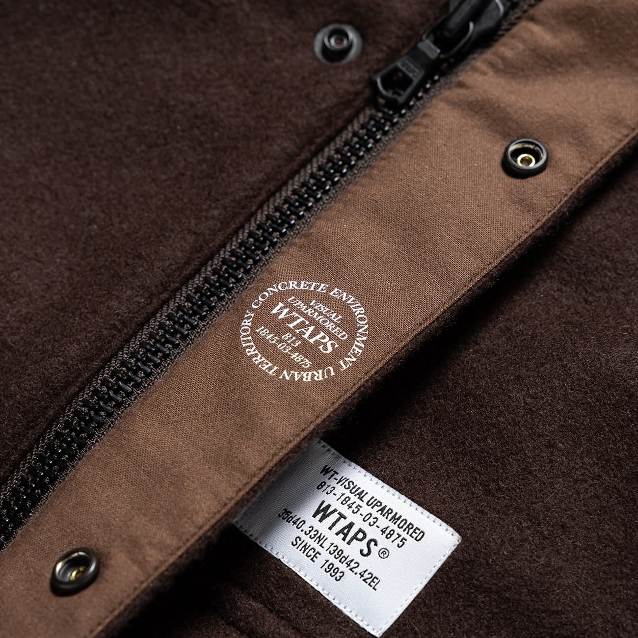 Wtaps 232BRDT-JKM04 JFW-01 /JACKET / WONY. MELTON