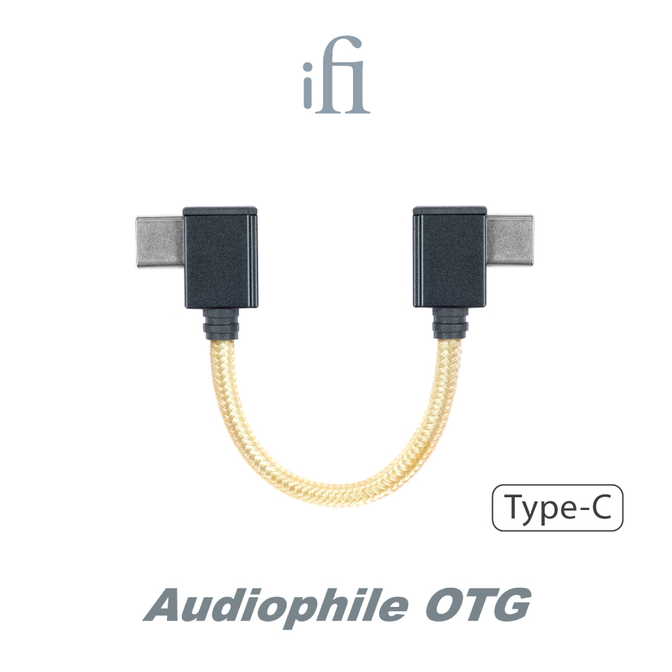 ifi Audio Type-C OTG Cable 90 degree 連接線
