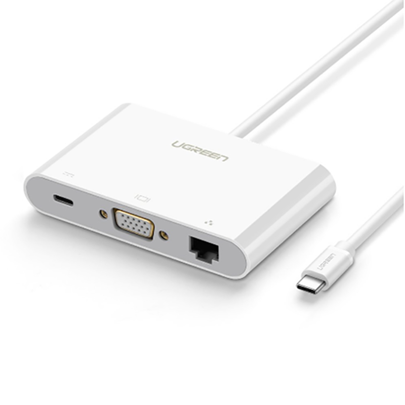 UGREEN - 30439 Thunderbolt 3 to VGA, LAN, USB 3.0 多功能轉換器