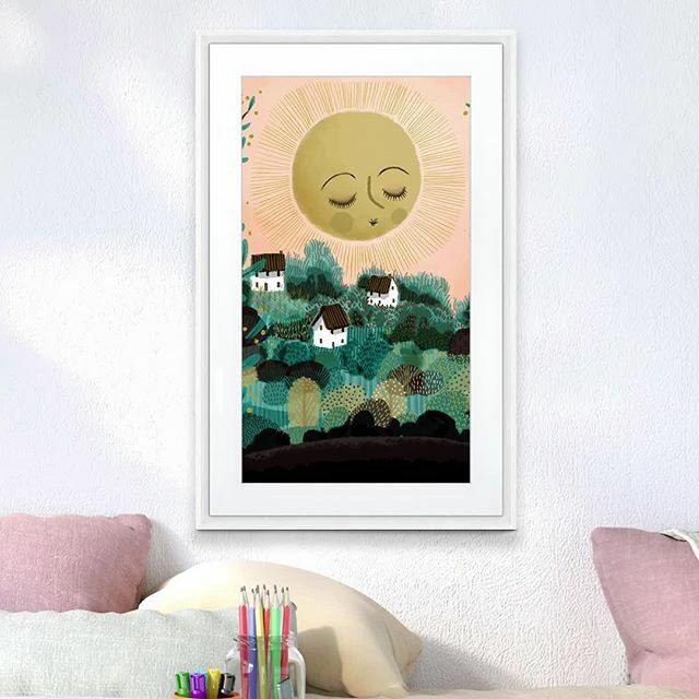 Meural 數位藝術畫框 27吋 純白框