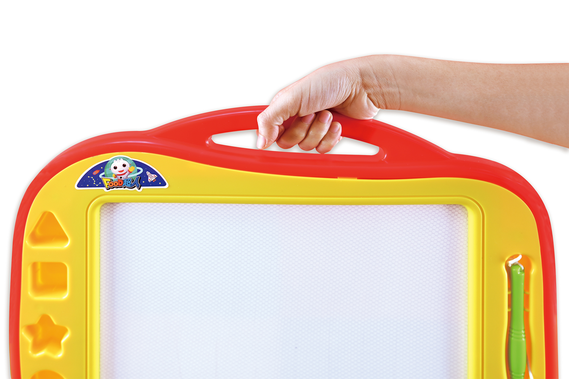 《 風車出版 》創意學習磁性大畫板-FOOD超人