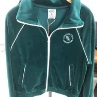 [S] WHO.A.U VELOR LINING TRACK ZIP-UP,HUNTER, WHMZD4V32F-00-HUNTER (SWAU241)