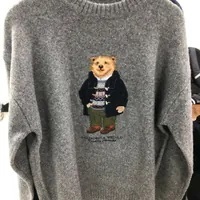 [S] WHO.A.U STEVE JAGGARD SWEATER,MELANGE GRAY, WHKAD4V11U-00-MELANGE GRAY (SWAU246)