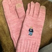 [S] WHO.A.U STEVE ESSENTIAL GLOVES,PINK, WHAGD4T01A-00-PINK (SWAU252)
