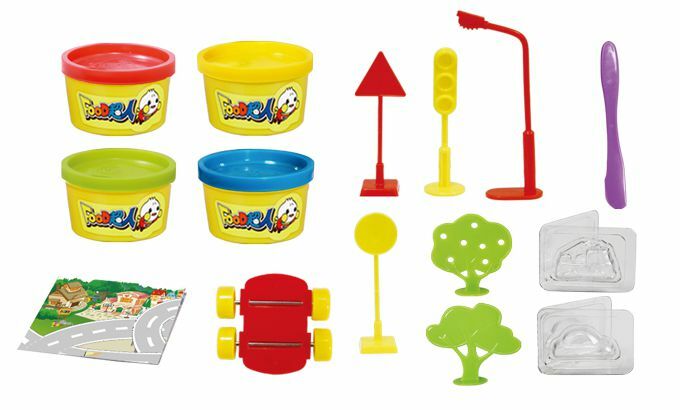 《 風車出版 》 小麥黏土之交通小鎮-FOOD超人