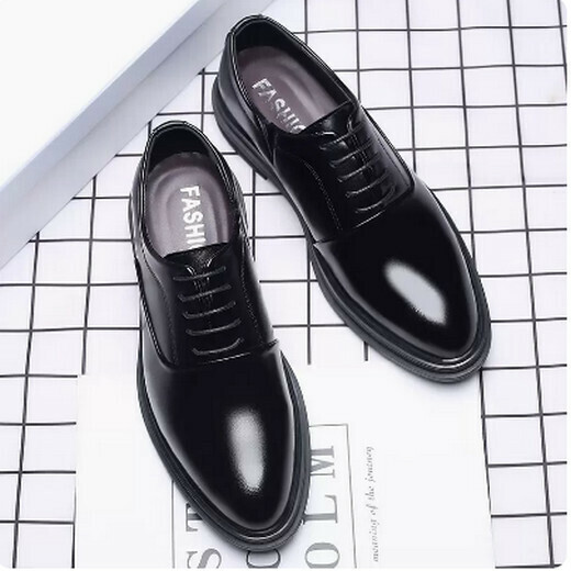 Heightening formal leather shoes (8892)