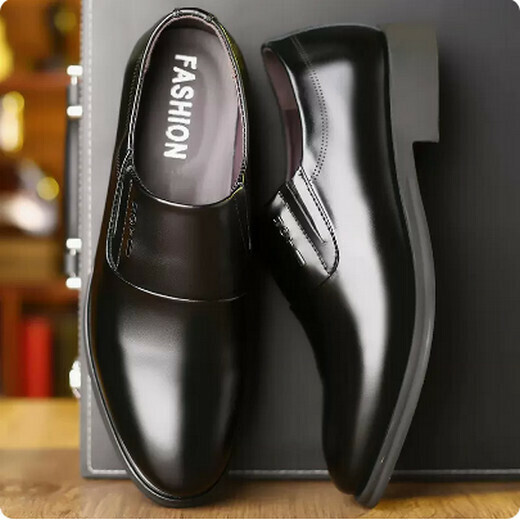 Heightening formal leather shoes (8836)