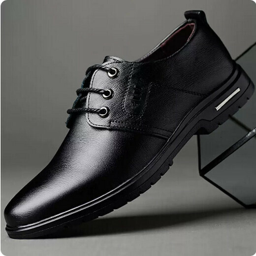 Genuine leather pointed toe shoes (1978) spring and autumn style