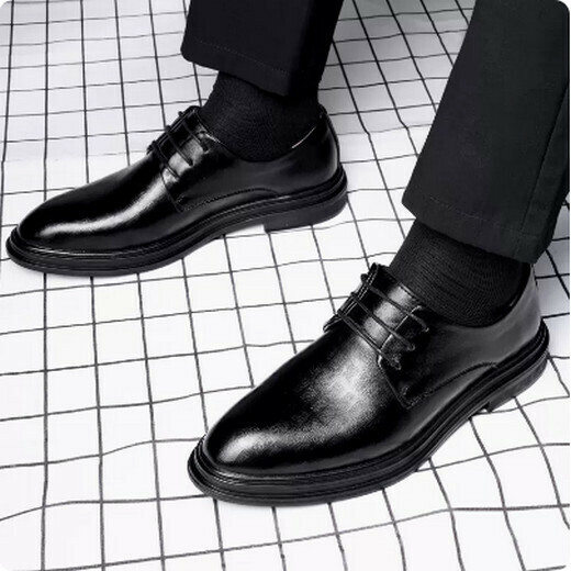 Hollow breathable leather shoes (12357 four seasons style)