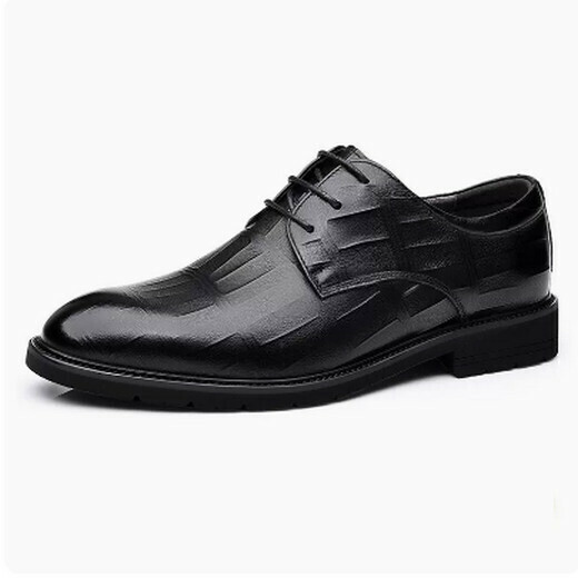 Breathable genuine leather business leather shoes (2203)