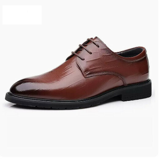 Breathable genuine leather business leather shoes (2203)