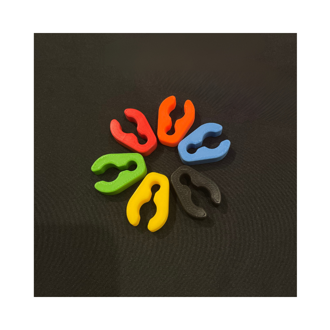 ▲RIDA 彩色管線快接環 （不含9cm白鐵單耳扁勾）