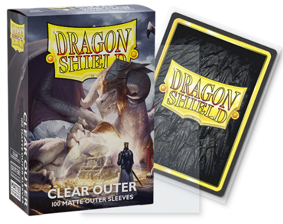 龍盾100 - 外層卡套 - Matte Clear (啞光/透明)