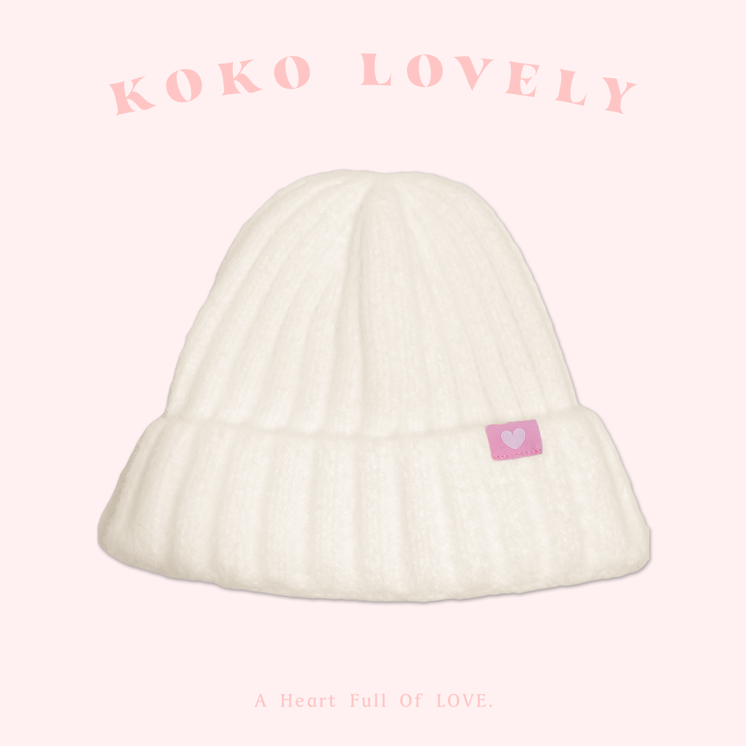 KOKO LOVELY 坑條針織毛帽