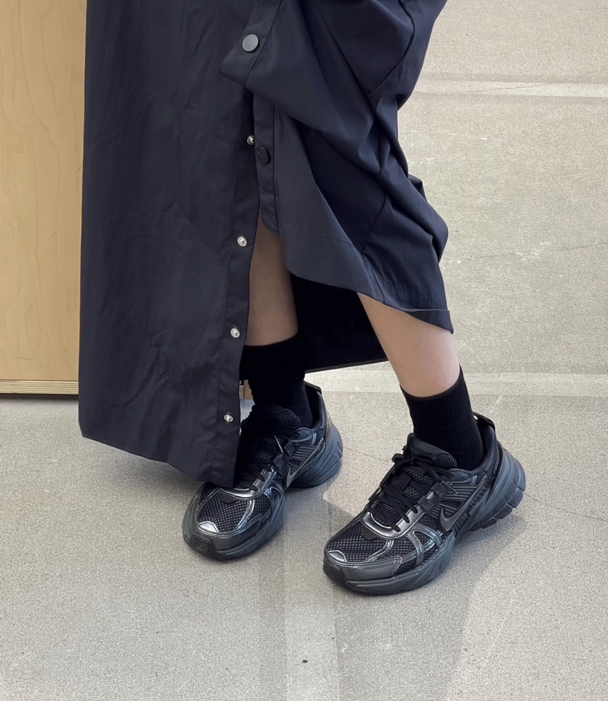 NIKE V2K RUN RUNTEKK WMNS Y2K風格 全黑 黑魂