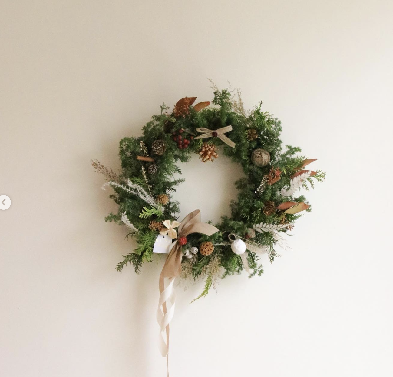 RUNI Christmas - ❄️ 聖誕花圈