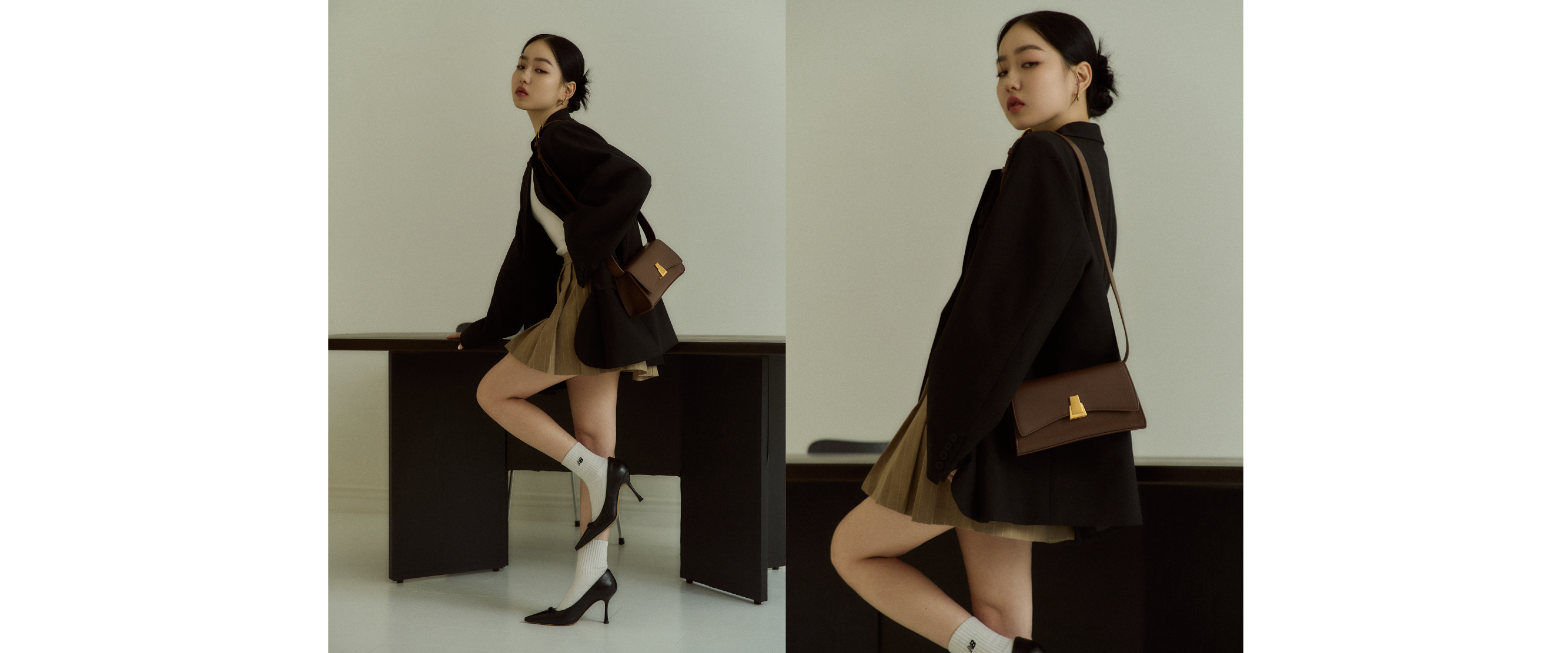 美拉德穿搭02：把棕色當點睛之筆