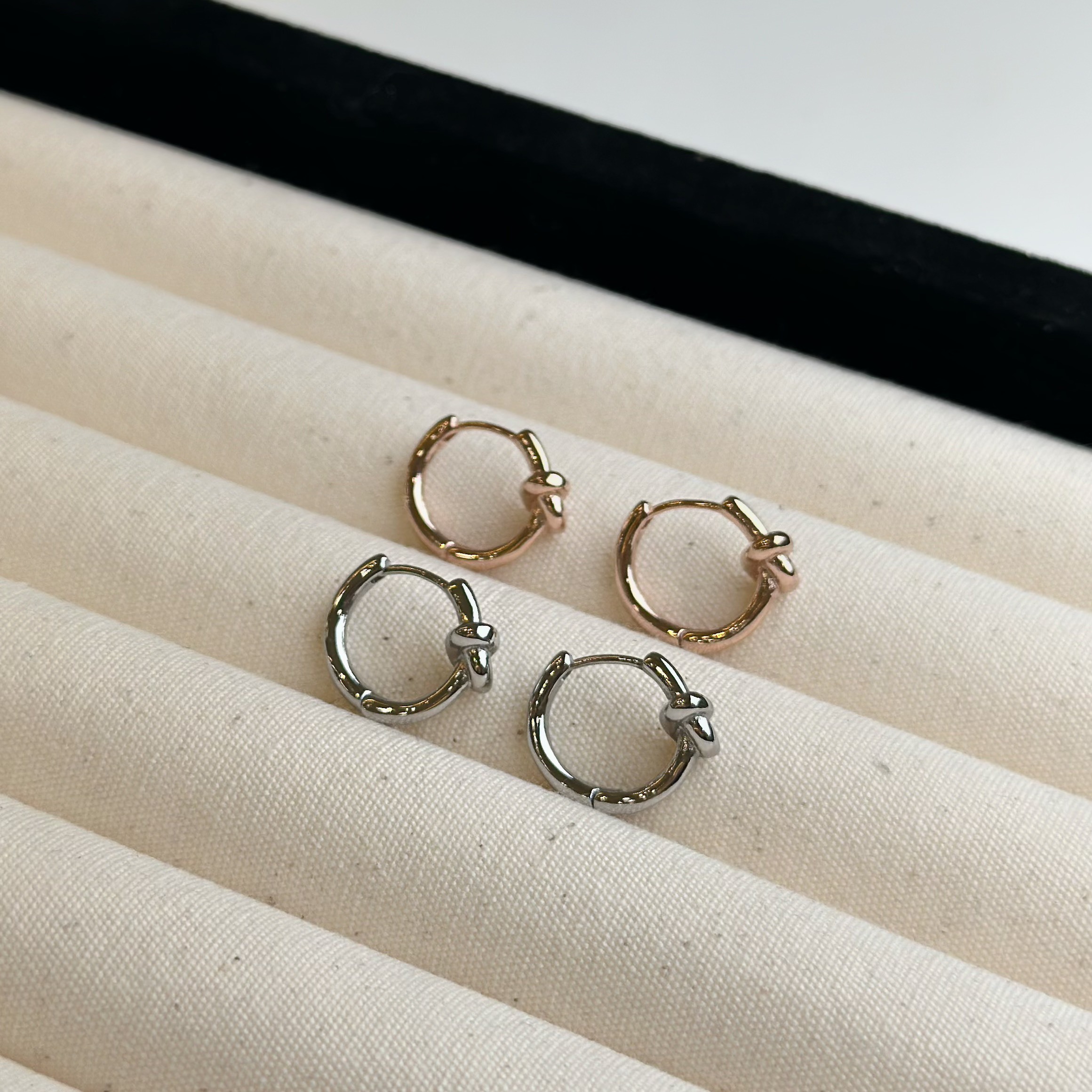 K43【鈦鋼】扭結鈦鋼易扣