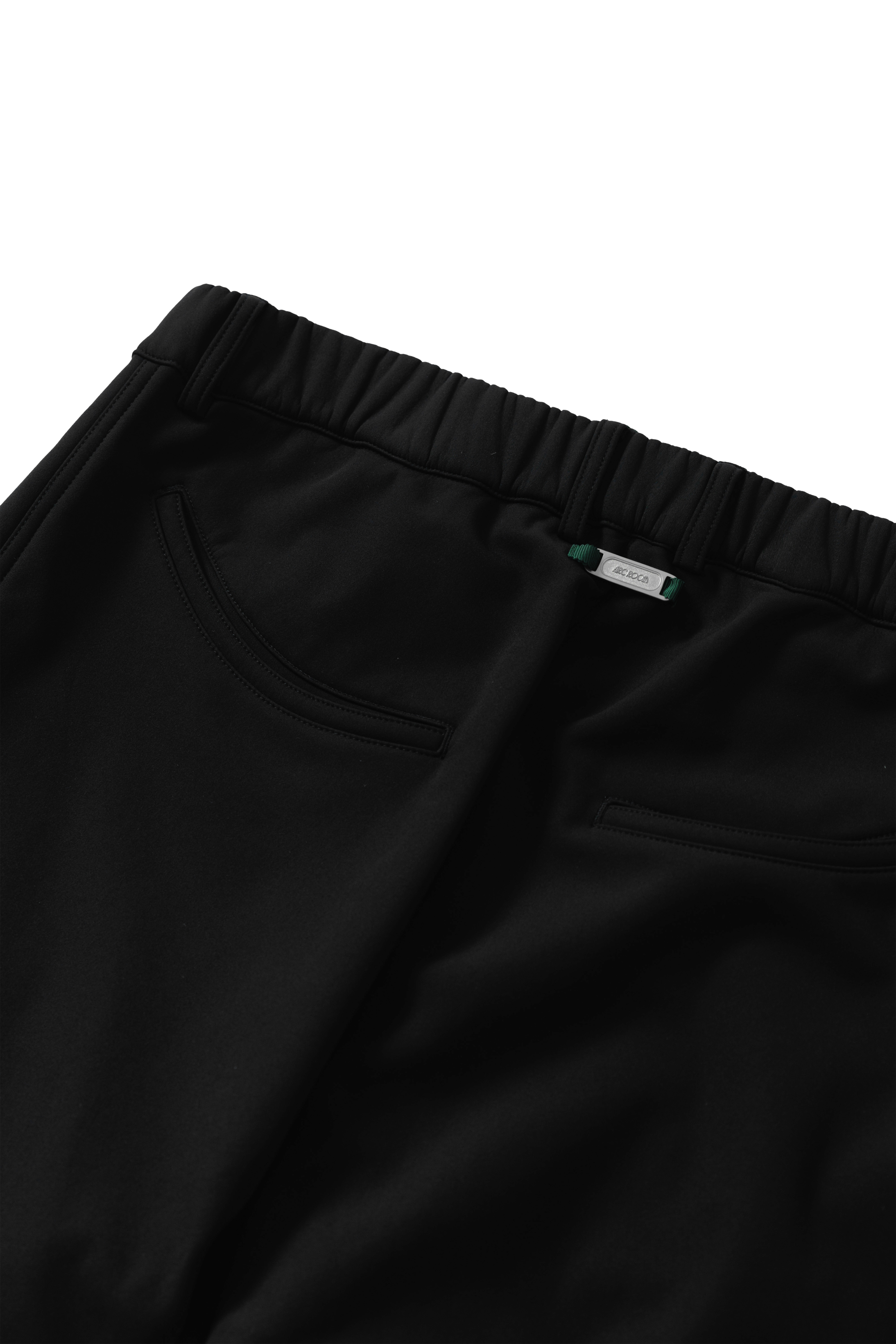ZIPPER FLARED PANTS - BLACK ZIPPER FLARED PANTS - BLACK
