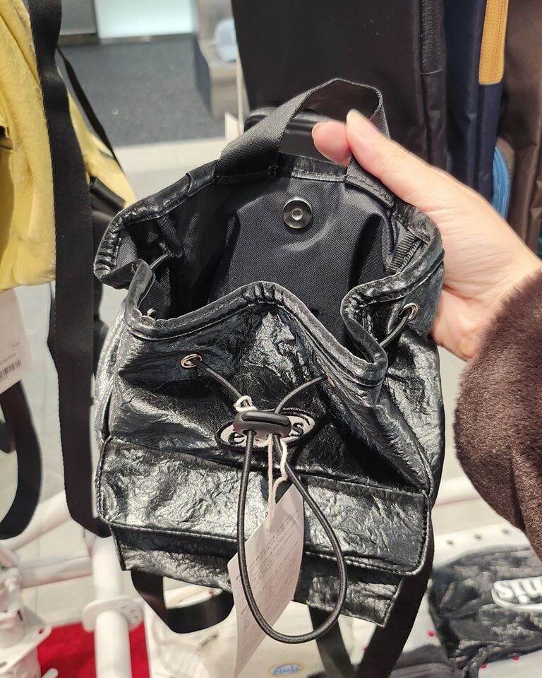 [EMIS] MINI WAPPEN POCKET BACKPACK ☆送料込☆ Emis Mini Wappen Pocket Backpack Black Men's - SS24 - US