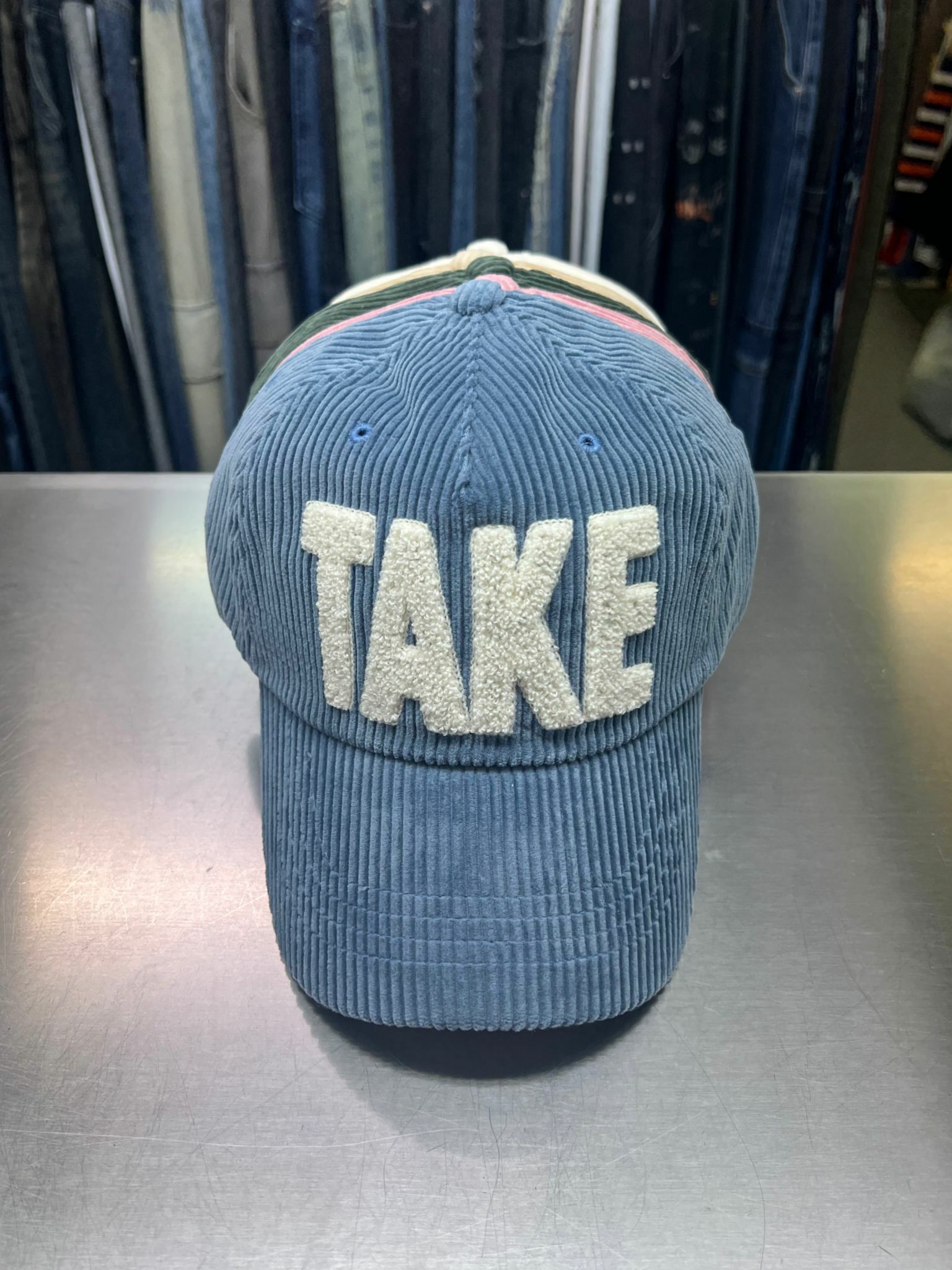 燈心絨Cap帽 H665