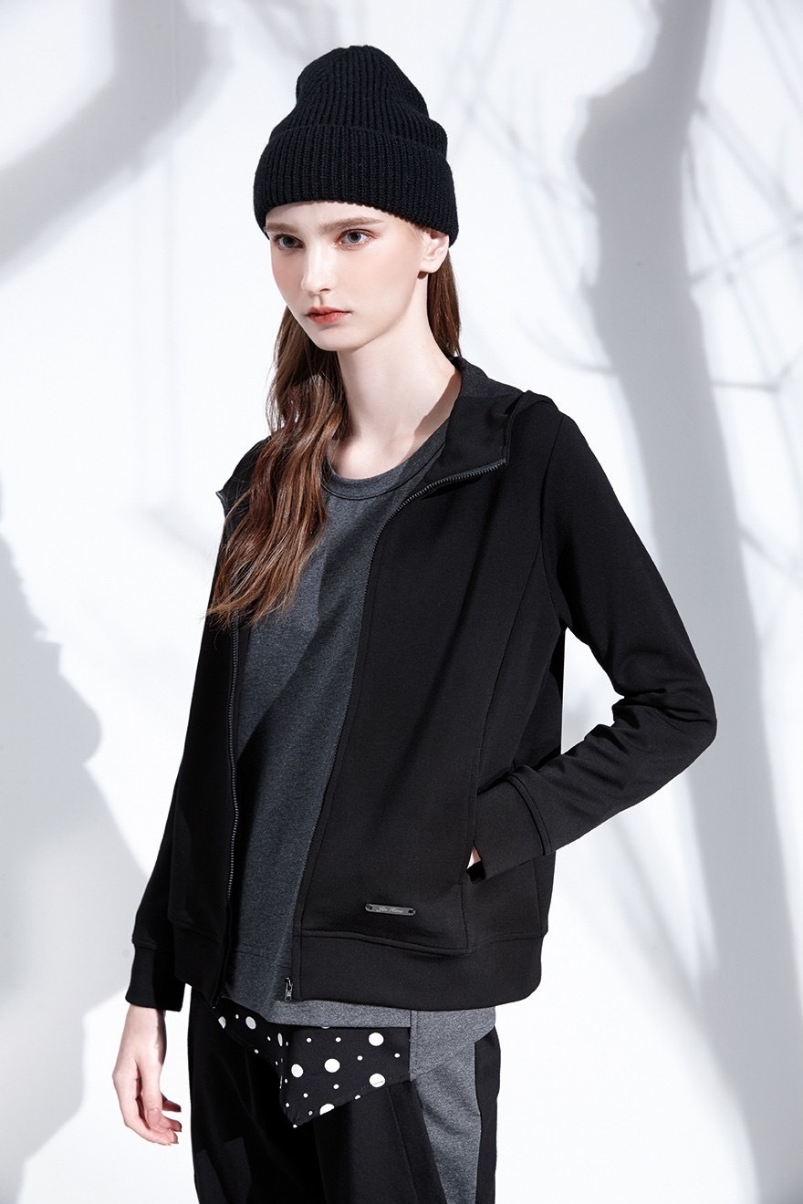 時尚運動風3D剪裁個性拼接休閒長褲T6211