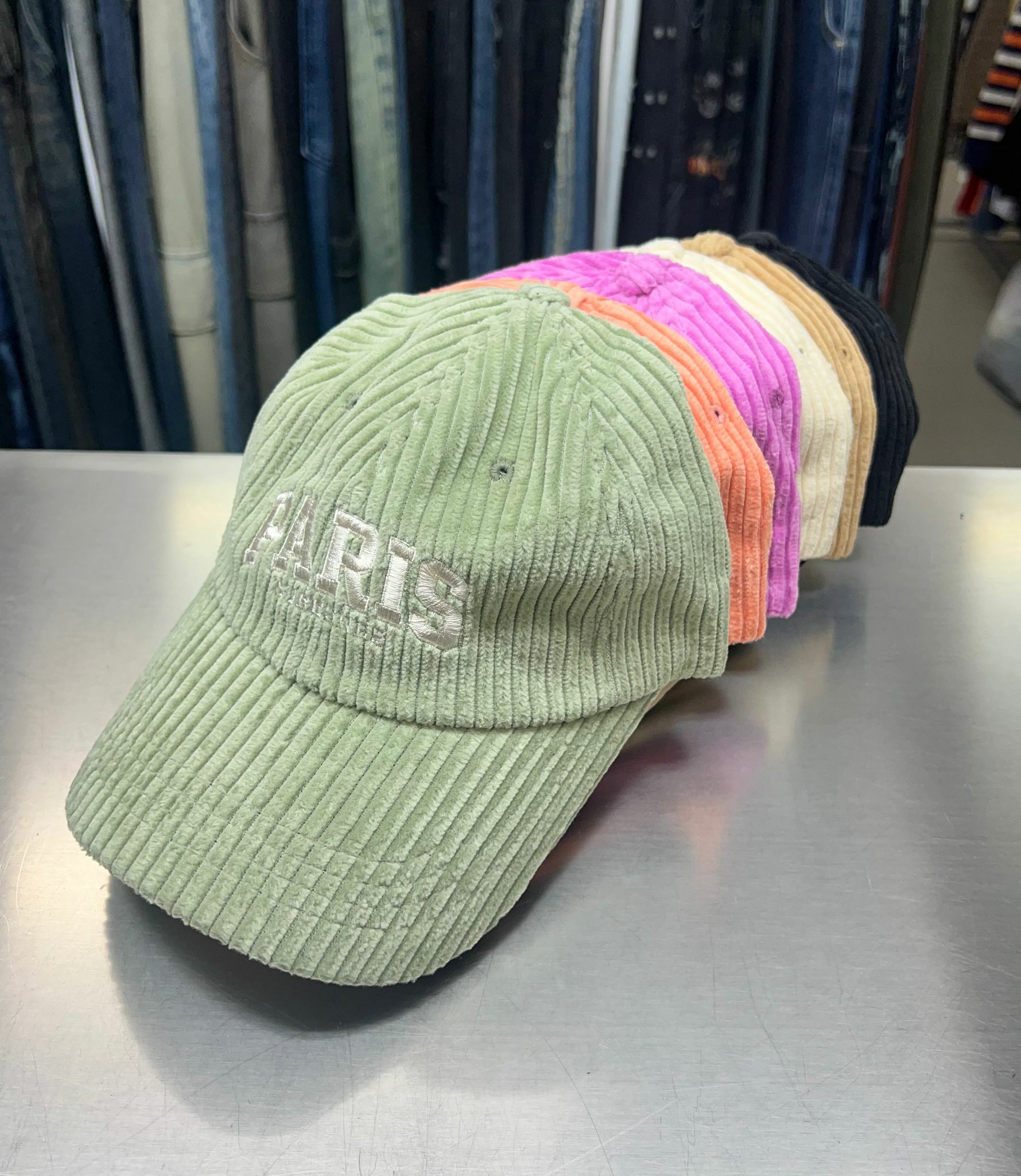 燈心絨Cap帽 H673