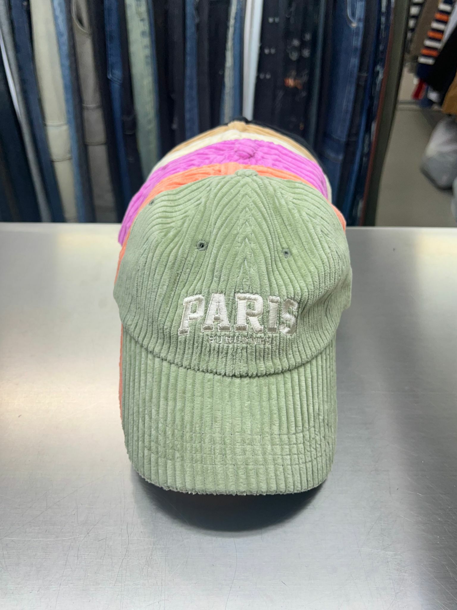 燈心絨Cap帽 H673