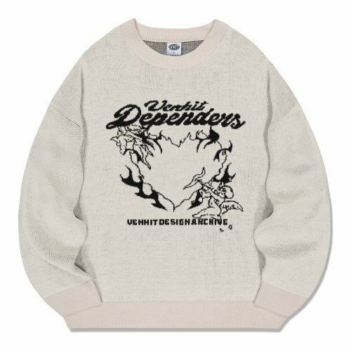 (PRE-ORDER) VENHIT - DEPENDERS KNIT IVORY