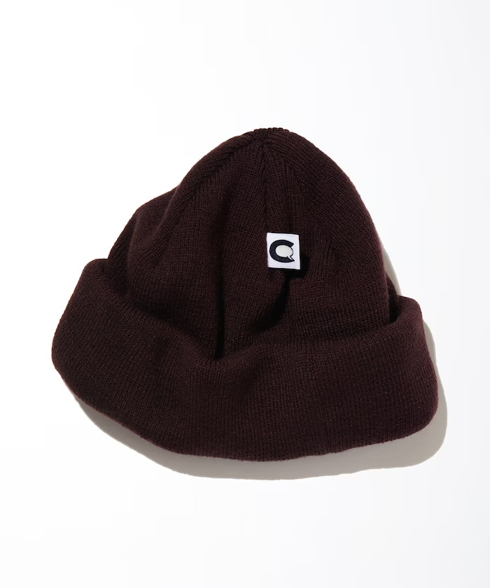 CAHLUMN Acrylic Roll Knit Cap針織短毛帽