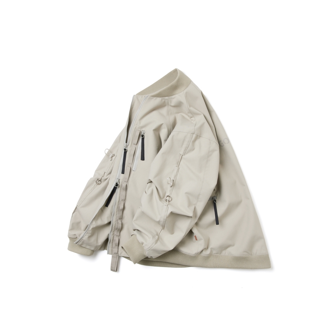 GOOPiMADE® 23AW “G7-TB” Type-7 Logo Bomber