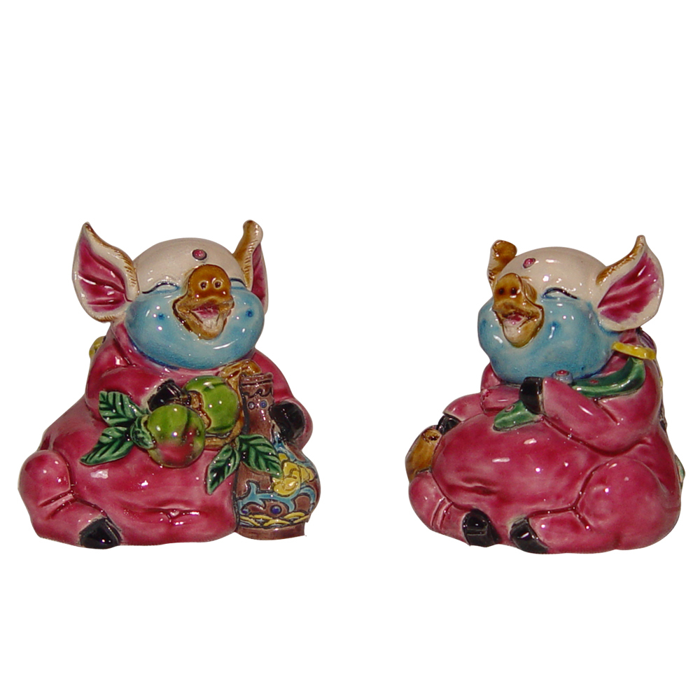 交趾陶擺飾｜諸事平安如意系列