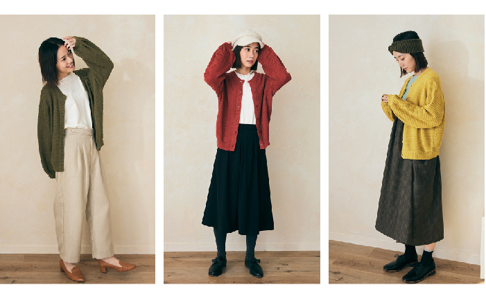 三色泡芙袖的穿搭提案